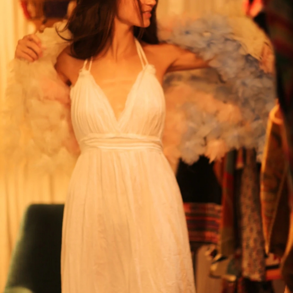 Elegant White Maxi Dress